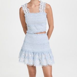 Saylor top and skirt set